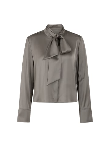 MARC CAIN COLLECTIONS Feminine Bluse mit Schluppe in Soft Charcoal