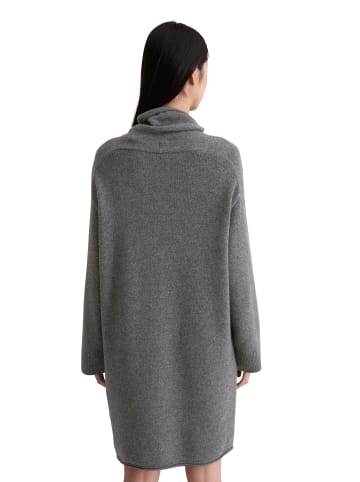 Marc O'Polo Strickkleid relaxed in rocky grey melange