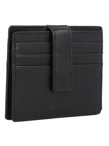 Esquire Oslo Nappa Kreditkartenetui RFID Leder 9,5 cm in schwarz