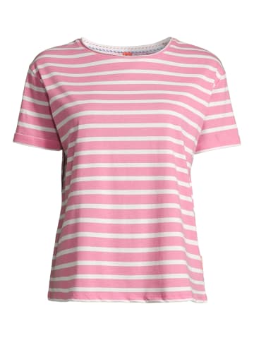Salzhaut Rundhals T-Shirt für Damen in rosa