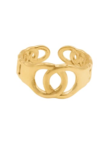 Steel_Art OneSize Ring Frauen Liviah goldfarben in goldfarben