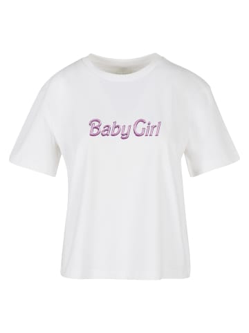 Mister Tee Mister Tee Damen Baby Girl Tee in white