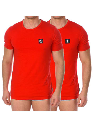 Bikkembergs 2er-Set: Unterhemd in Red