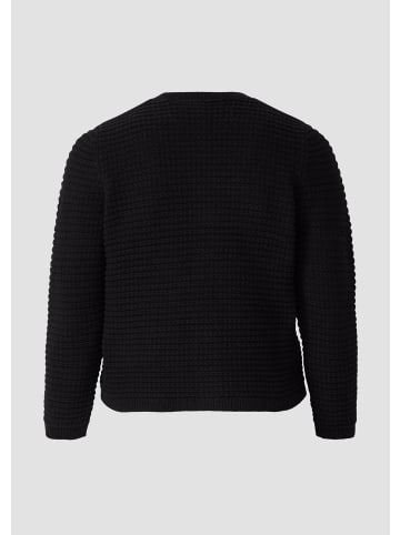 QS Strickjacke in 9999_schwarz