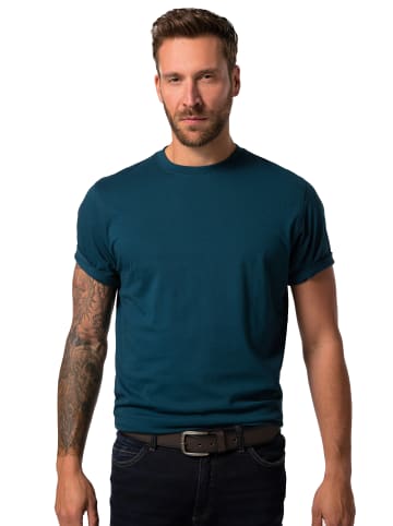 JP1880 Kurzarm T-Shirt in dunkelpetrol