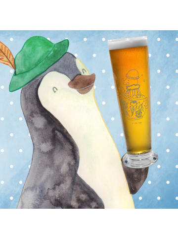 Mr. & Mrs. Panda Weißbierglas Nachtfalter Schaumbad ohne Spruch in Transparent