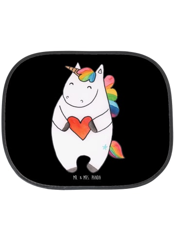 Mr. & Mrs. Panda sonnenschutz Einhorn Herz ohne Spruch in Schwarz