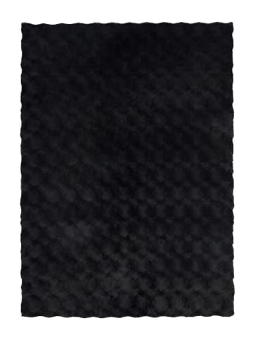 Hochflor Teppich Rayanne Glow 825 in Anthrazit