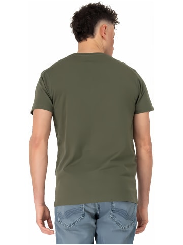 Lonsdale T-Shirt "Fulwood T-Shirt Normale Passform" in Grün