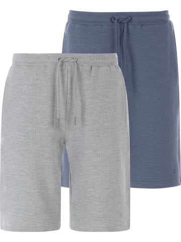BABISTA Doppelpack Sweatbermuda QARIN in grau blau