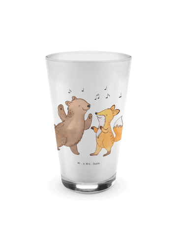 Mr. & Mrs. Panda Glas Hase Tanzen ohne Spruch in Transparent