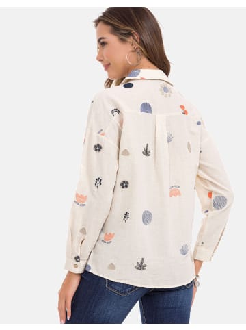 Cipo & Baxx Bluse WH130 in STONE