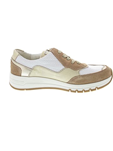 WALDLÄUFER sportlicher Schnürer Beige