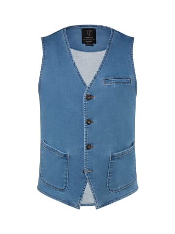 JP1880 Steppweste in bleached denim