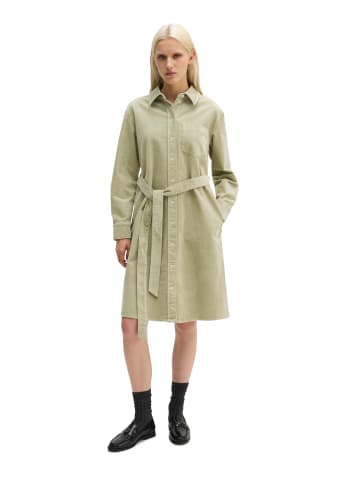 Cordkleid regular in Smooth Sage