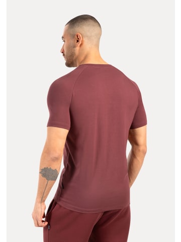 SMILODOX T-Shirt Thilo in Bordeaux