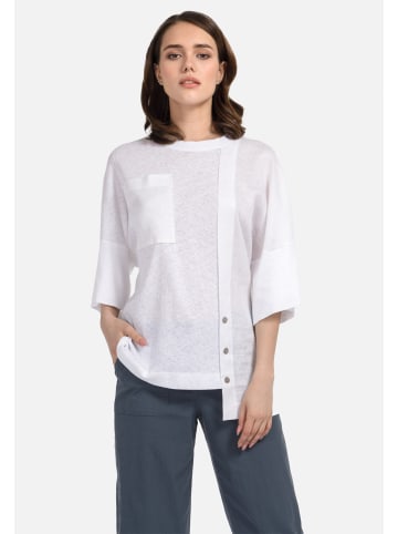 HELMIDGE 3/4-Arm-Shirt Bluse in weiss