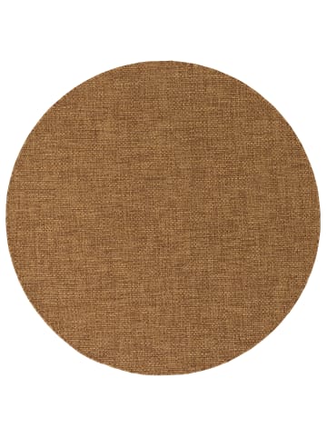 In- & Outdoor Teppich Porto Rund in braun