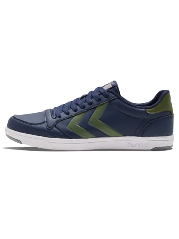 Hummel Schnürsenkel Sneaker Stadil Light Erwachsene in DARK NAVY/OLIVE NIGHT