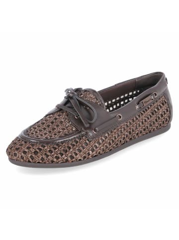 Tamaris Schnürhalbschuh in brown