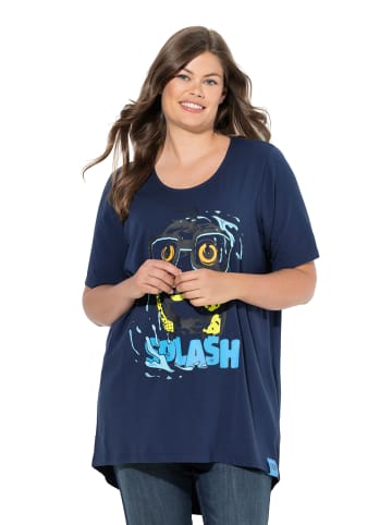 LAURASØN Shirt in navyblau