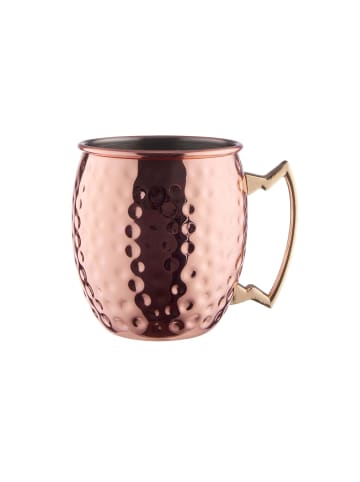 Butlers Becher gehämmert 470ml MOSCOW MULE in Roségold