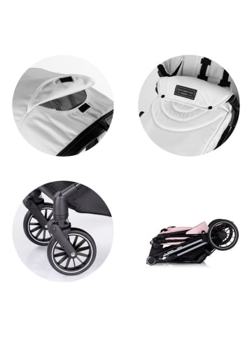 Chipolino Kinderwagen Aura 3 in 1 in rosa