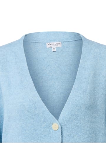 Marie Lund Strickjacke in hellblau - 0003