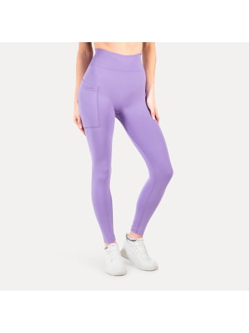 SMILODOX Leggings Amaze Scrunch Pro Pocket Seamless in Lila