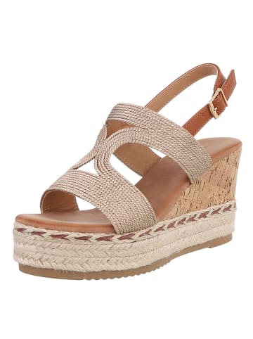 Ital-Design Sandale & Sandalette in Champagner