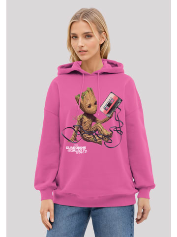 F4NT4STIC Hoodie Marvel Guardians Of The Galaxy Vol2 Groot Tape in hyper pink