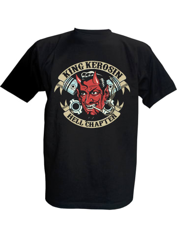 King Kerosin T-Shirt in Schwarz