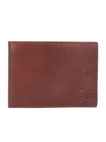 Roncato Santos Geldbörse Leder 13 cm cognac