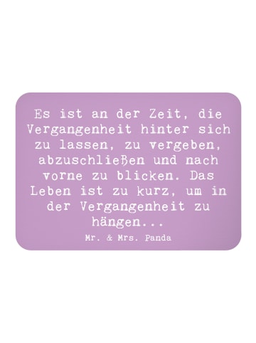 Mr. & Mrs. Panda Kühlschrankmagnet Spruch Vergebung und Zukunft ... in Lavendeltraum