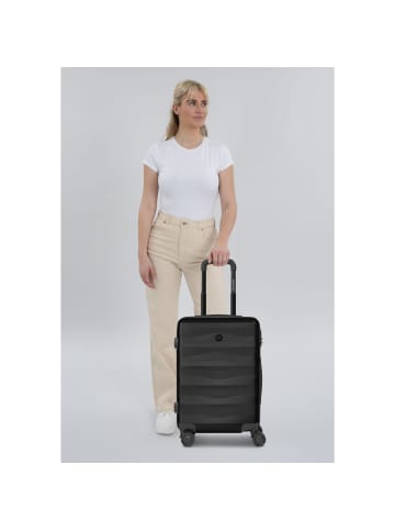 Smartbox Edition 03 4 Rollen Kabinentrolley 55 cm in black