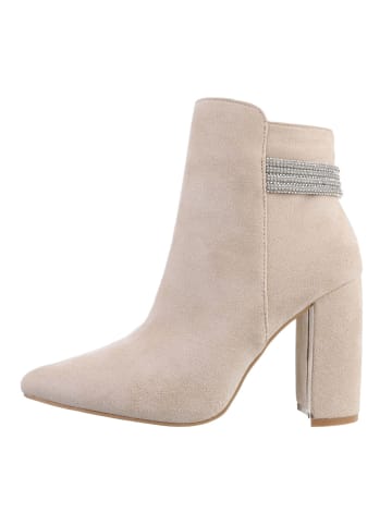 Ital-Design Stiefelette in Beige