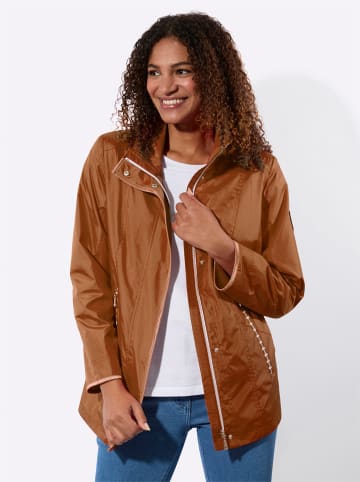 WITT WEIDEN Jacke in cognac-weiß