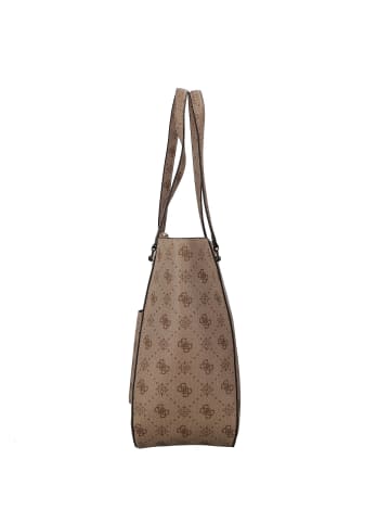 Guess Calebra Shopper Tasche 40 cm in latte logo