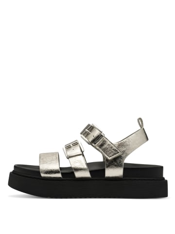Tamaris Römersandalen in Silber