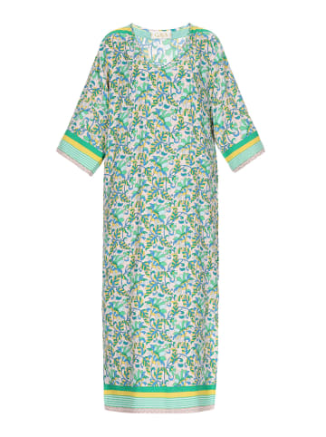 gaya Women Dress in Green Multicolor