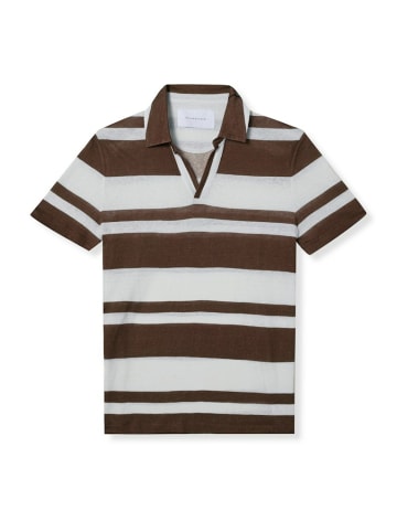 Baldessarini V-Kragen T-Shirt für Herren in braun