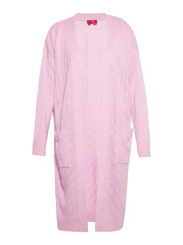 Swirly Damen Cardigan in Pink