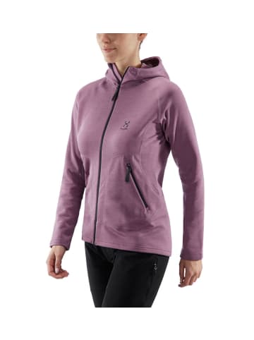 Haglöfs Fleecejacke Heron Hood in Purple Milk