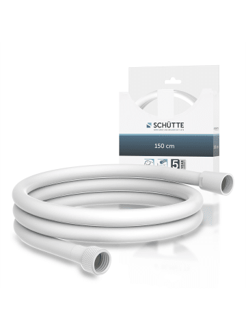 Franz Joseph Schütte Brauseschlauch 150 cm, Kunststoff, Weiß matt