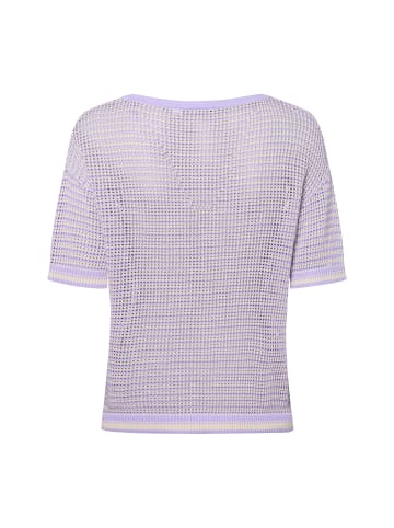 comma Strickpullover in flieder beige - 0001