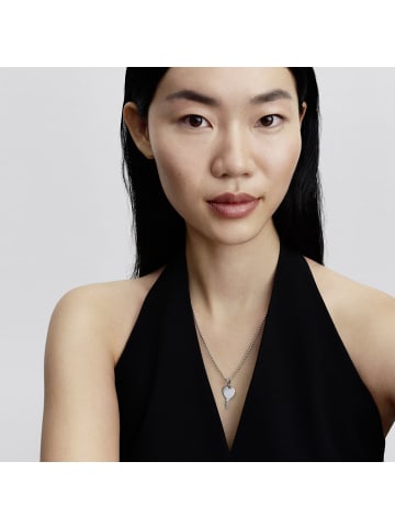 Pandora Anhänger Silber Herzschlüssel