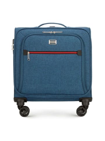 Wittchen Suitcase from polyester material (H) 46 x (B) 40 x (T) 23 cm in Dark blue