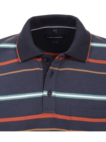 CASAMODA Polo-Shirt in graues Dunkelblau