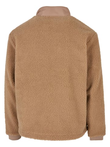 Urban Classics Urban Classics Herren Patched Sherpa Jacket in unionbeige