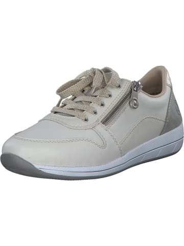 rieker Schnürschuhe in offwhite/offwhite/cement/beige